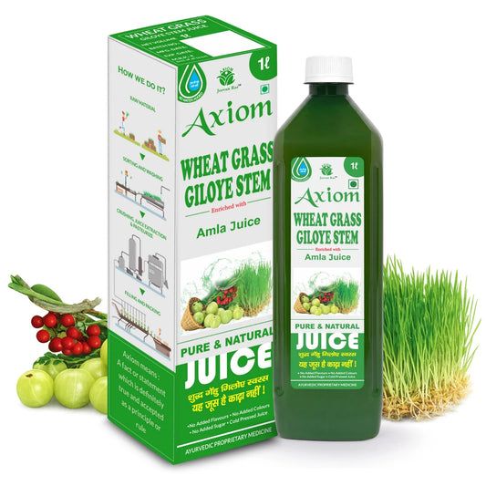 Axiom Wheatgrass Giloye Stem Juice