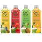 Coco Frut Assorted Fruit Drink With Tasty Nata De Coco Coconut Chunks (Sip N Chew) 300ml Pack of 24