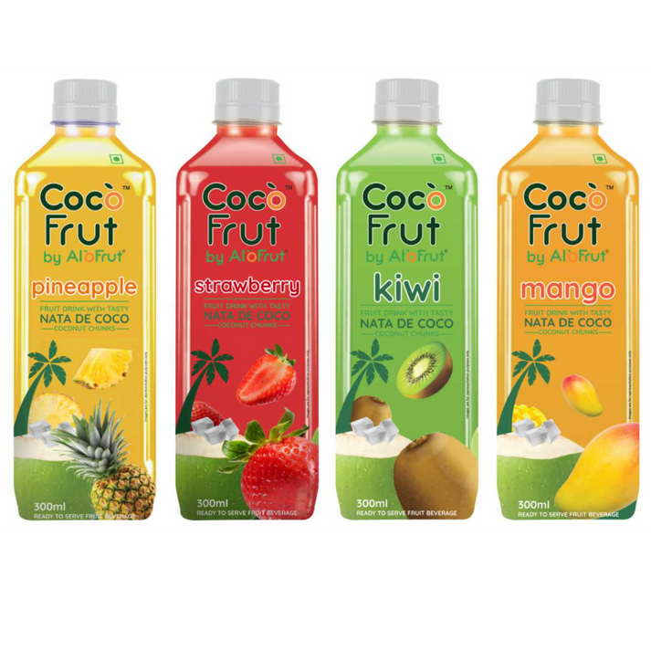 Coco Frut Assorted Fruit Drink With Tasty Nata De Coco Coconut Chunks ...