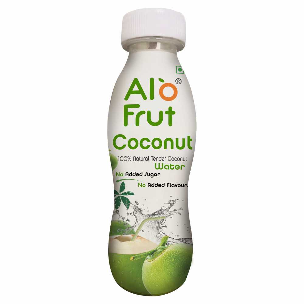 AloFrut Tender Pack Coconut Water 200ml (Pack of 8)