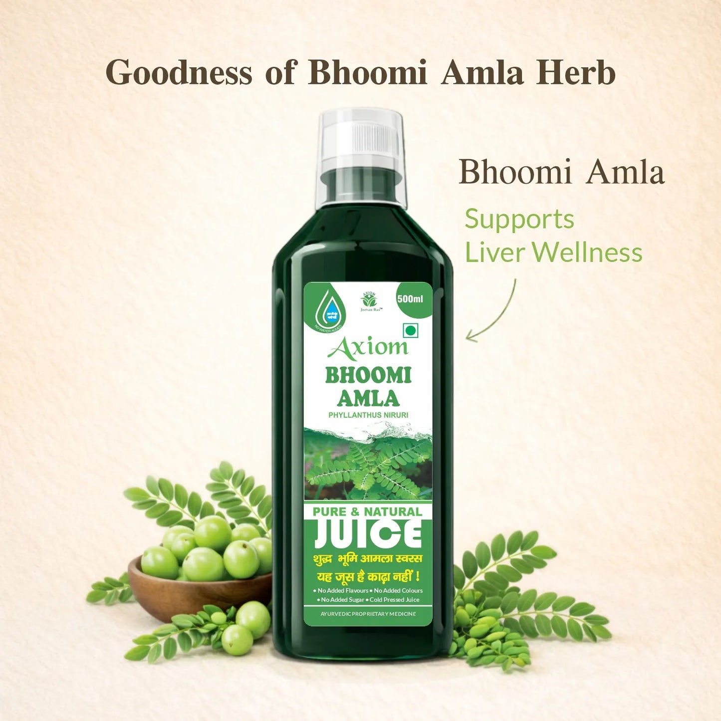 Axiom Bhoomi Amla Juice - 500ml