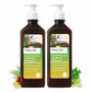 Mukti Gold Herbal Hairwash with conditioner Dispenser (400ml)