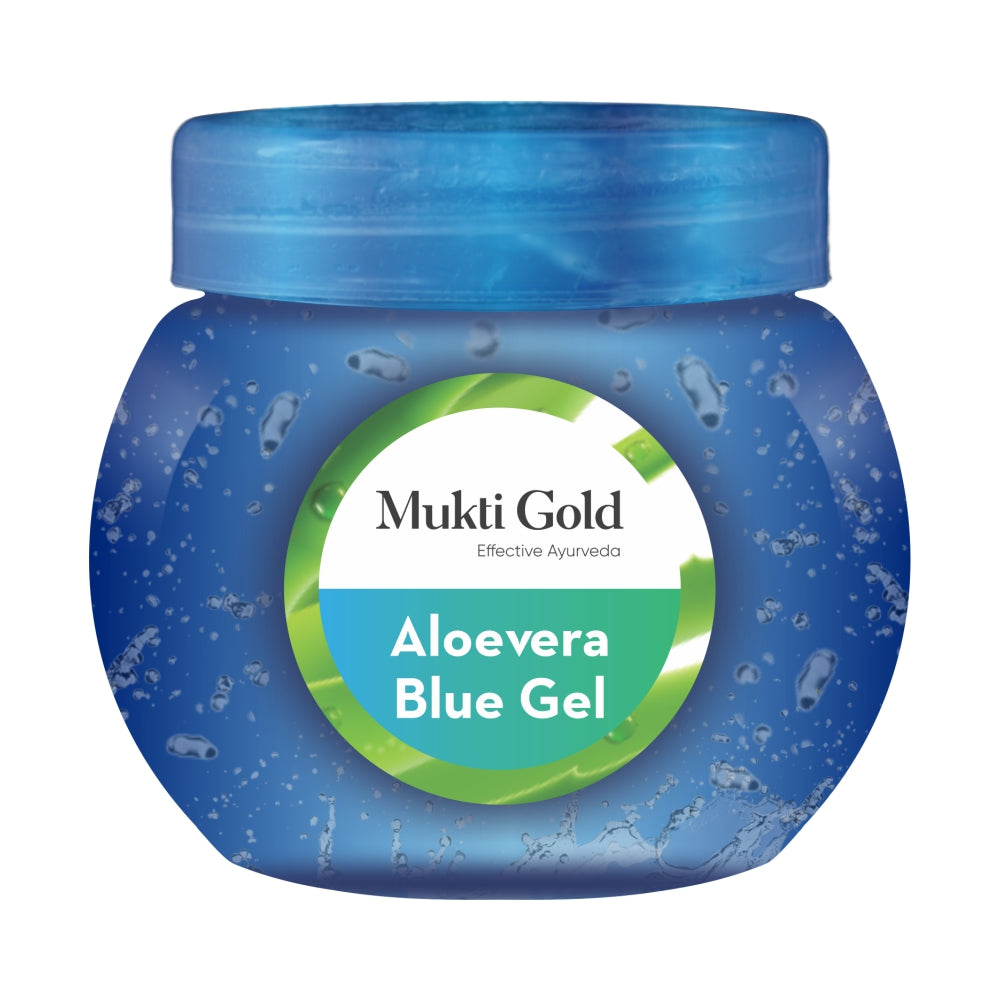 Mukti Gold Aloevera Blue Gel 125gm