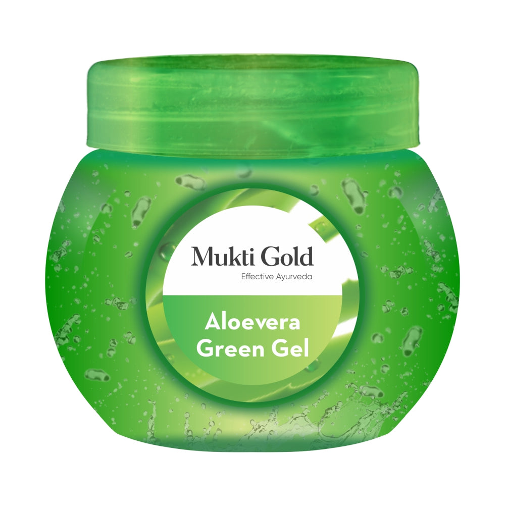 Mukti Gold Aloevera Green Gel 125g