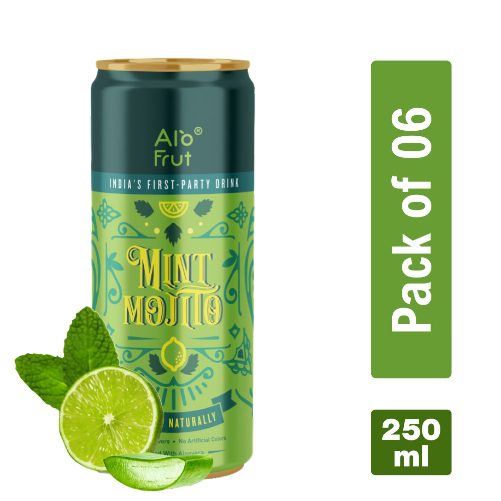Alo Frut Mint Mojito 250 ml Pack of 6