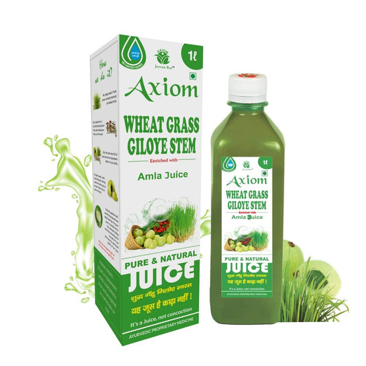 Axiom Wheatgrass Giloy Stem Juice