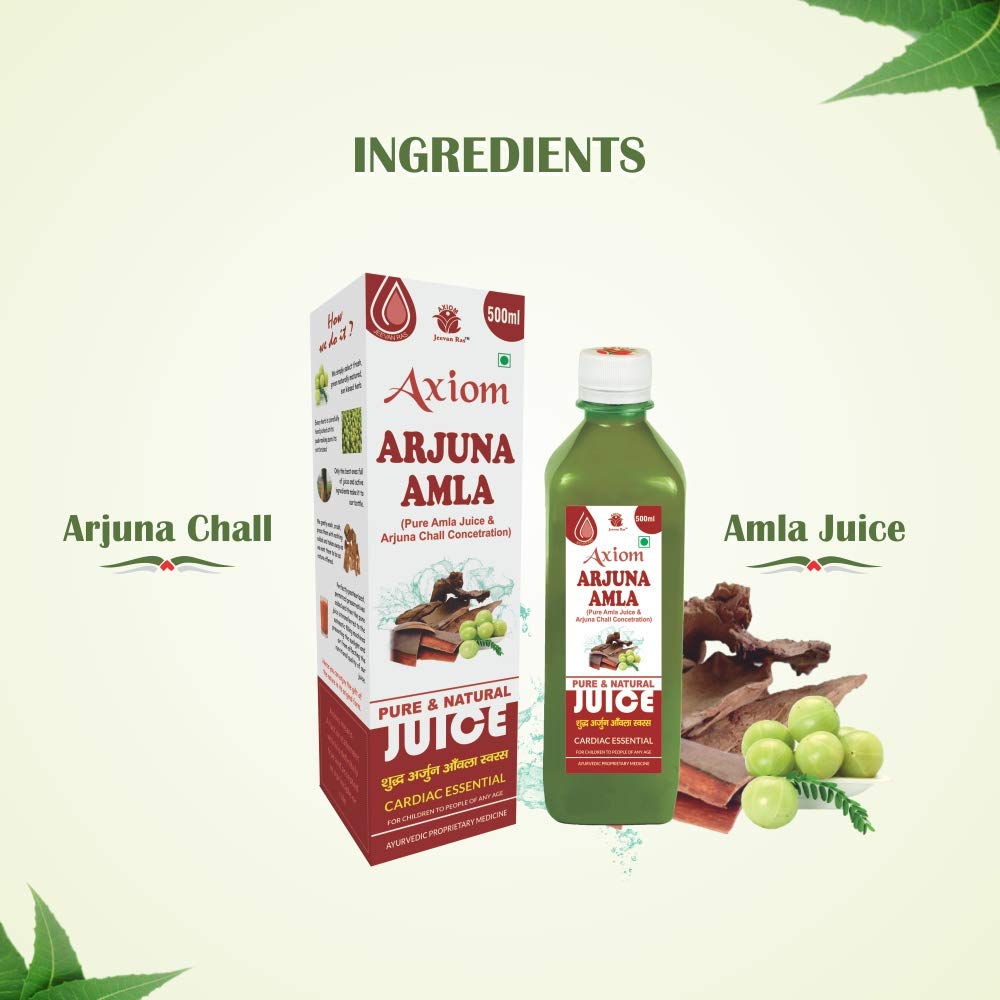 Goodness of Arjun chall & Amla juice