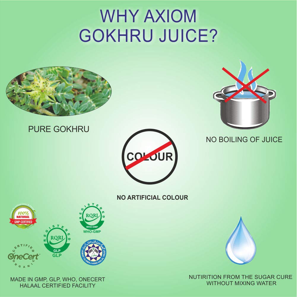 Jeevan Ras Axiom Gokhru Juice 500ml