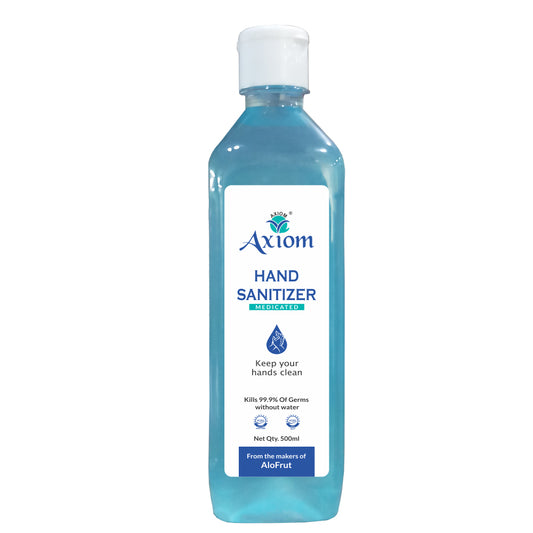 Axiom Medicated Hand Sanitizer 500ml Pack of (2)