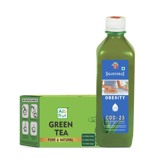 Axiom Fat go (4) Pack of COD 23 1 ltr + Green Tea I 100% Natural WHO-GLP,GMP,ISO Certified Product