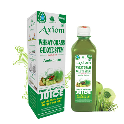 Axiom Wheatgrass Giloye Stem Juice