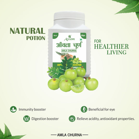 Axiom Amla Churna 100gm Pack of (4)