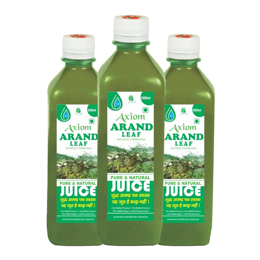 Axiom Arand Leaf Juice - 500ML Pack of 3