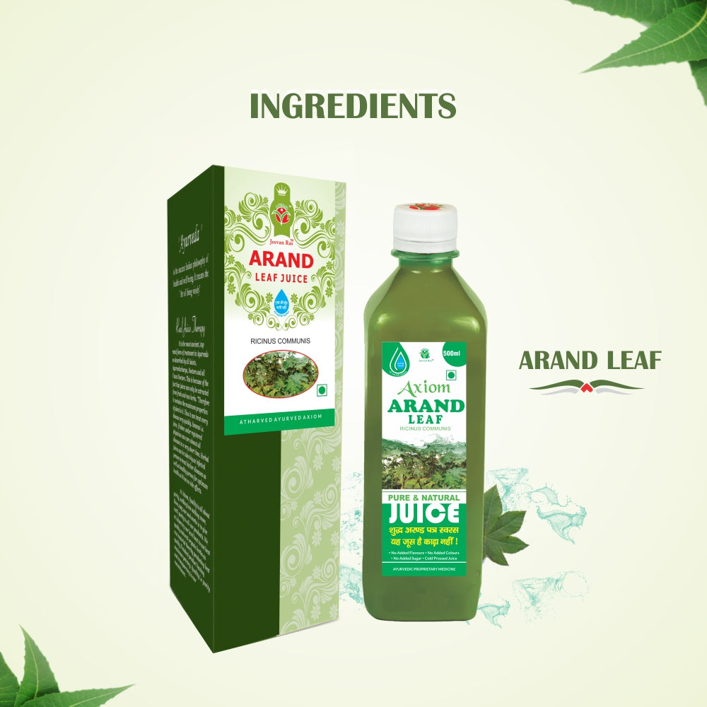 Axiom Arand leaf Juice Ingredients