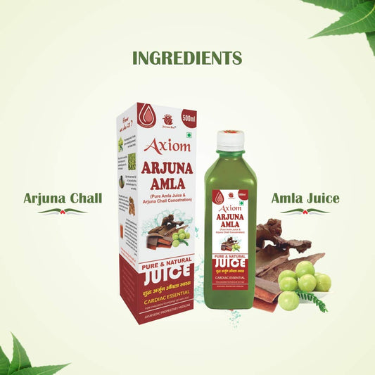 Axiom Arjuna Amla Juice Ingredients