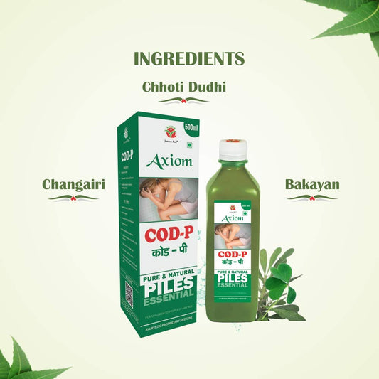 Axiom COD P Juice Ingredients
