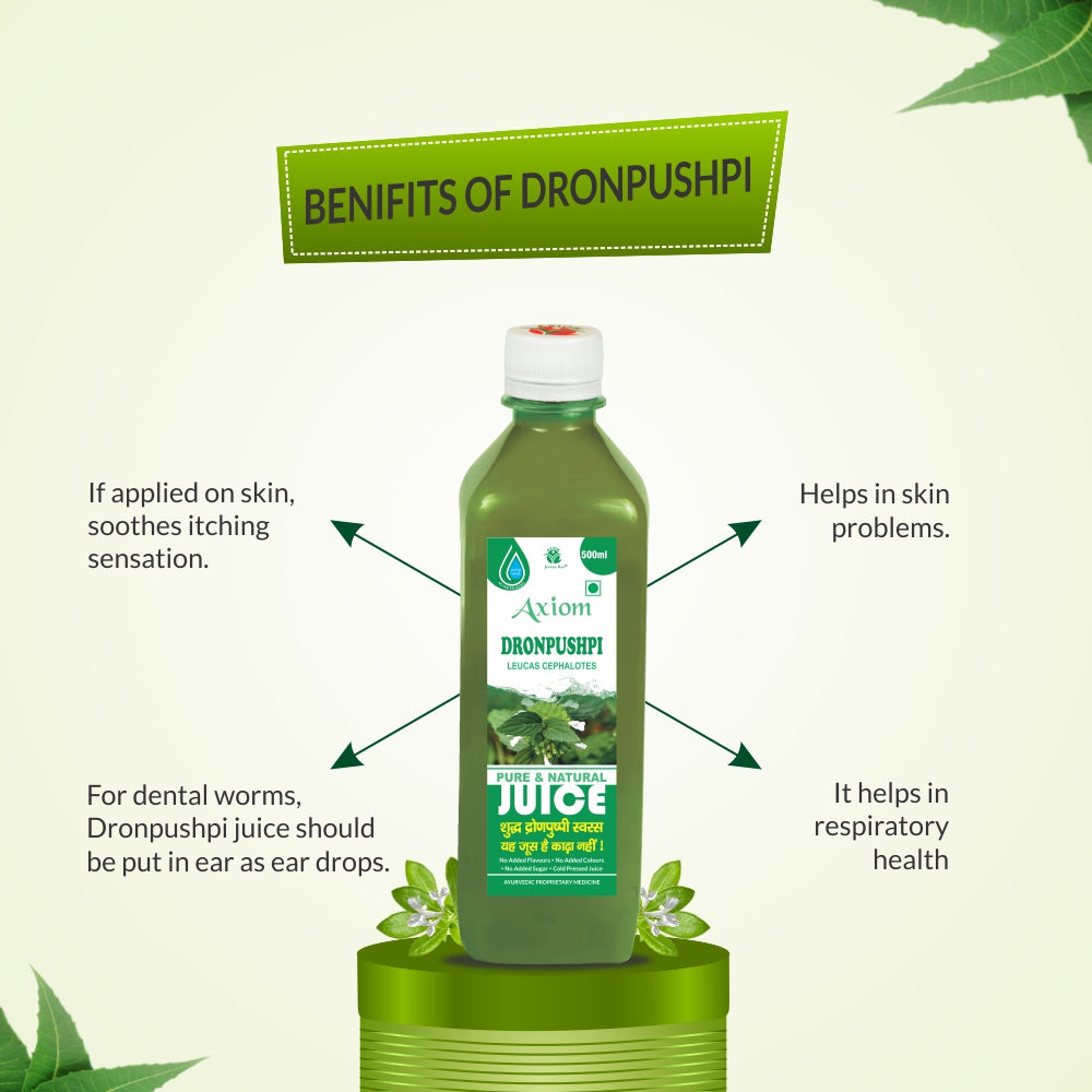 Axiom Dronpushpi Juice Benefits