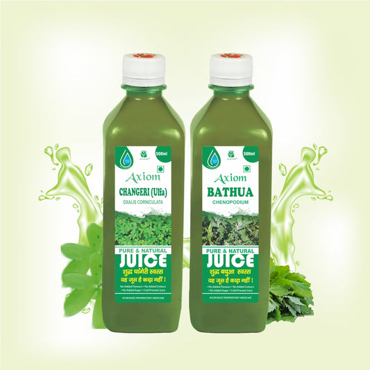 Axiom Haemoglobin Combo of Changeri Juice and Bathua Juice 5