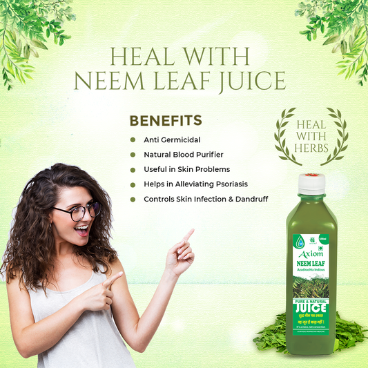 Axiom Neem Leaf Juice Benefits