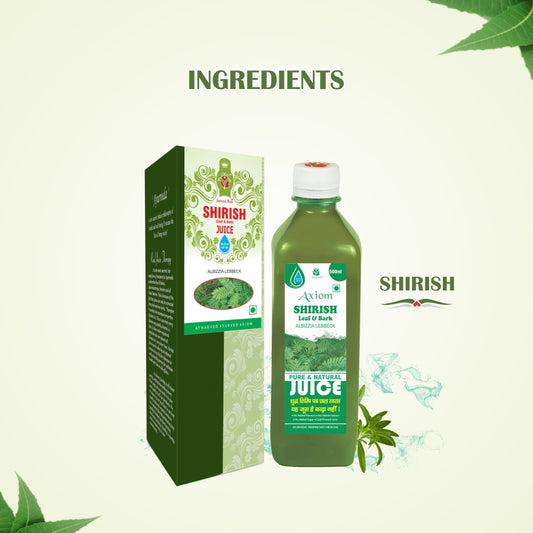 Axiom Shirish Juice Ingredients