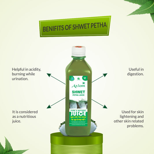 Axiom Shwet Petha Juice Benefits