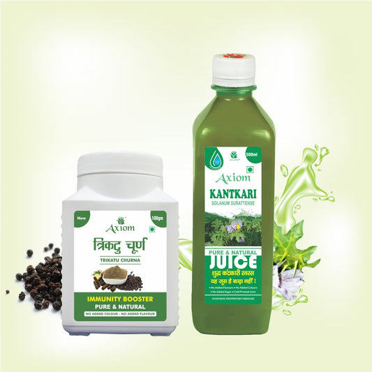 Axiom Thyroid Combo of Trikatu Churna and Kantkari Juice