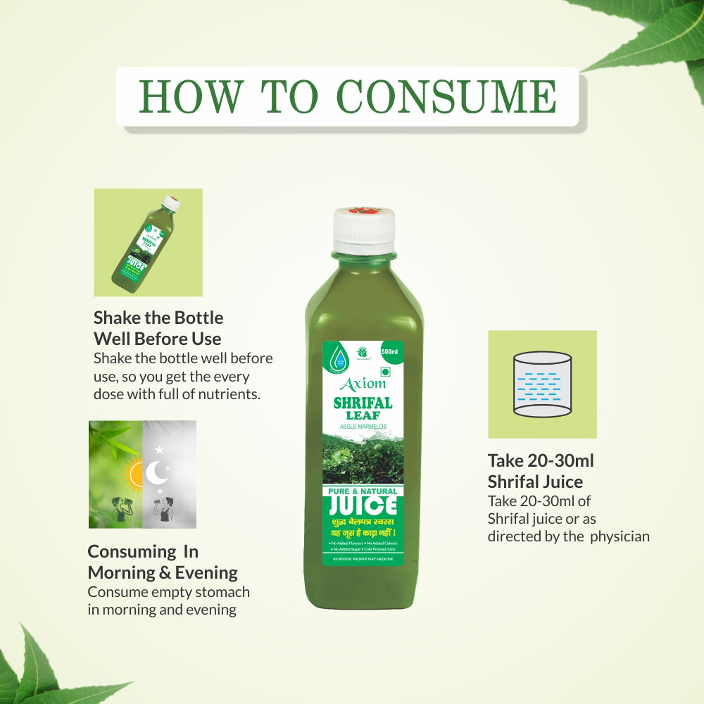 How to Consume Axiom Shrifal Juice
