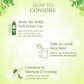 How to Consume Axiom Soya Juice