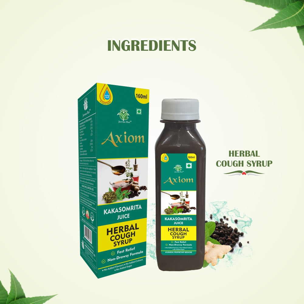 Axiom Kakashomrita Juice 160ml Pack of 4 best remedies for dry cough ...