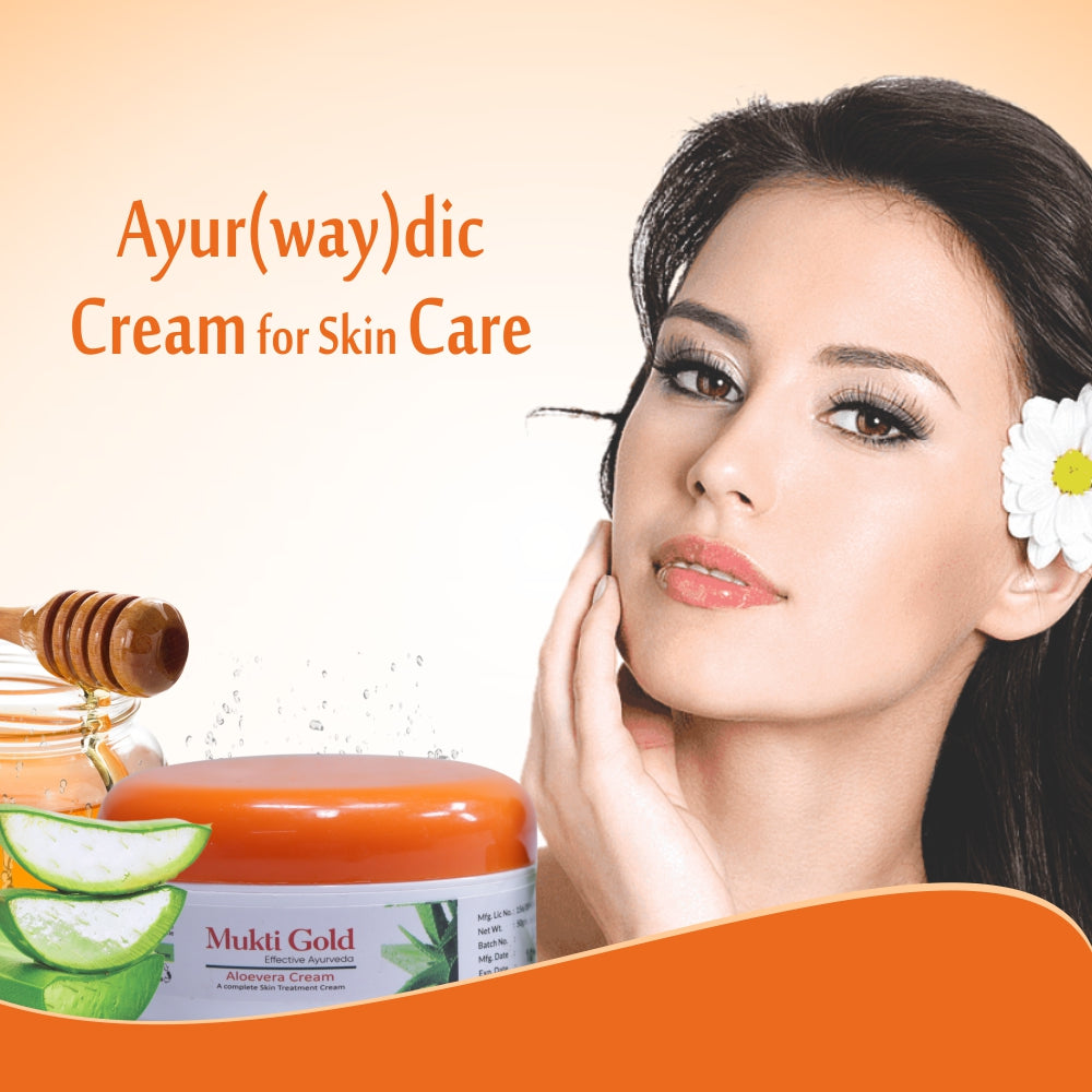 Mukti Gold Aloevera Cream Life Style 
