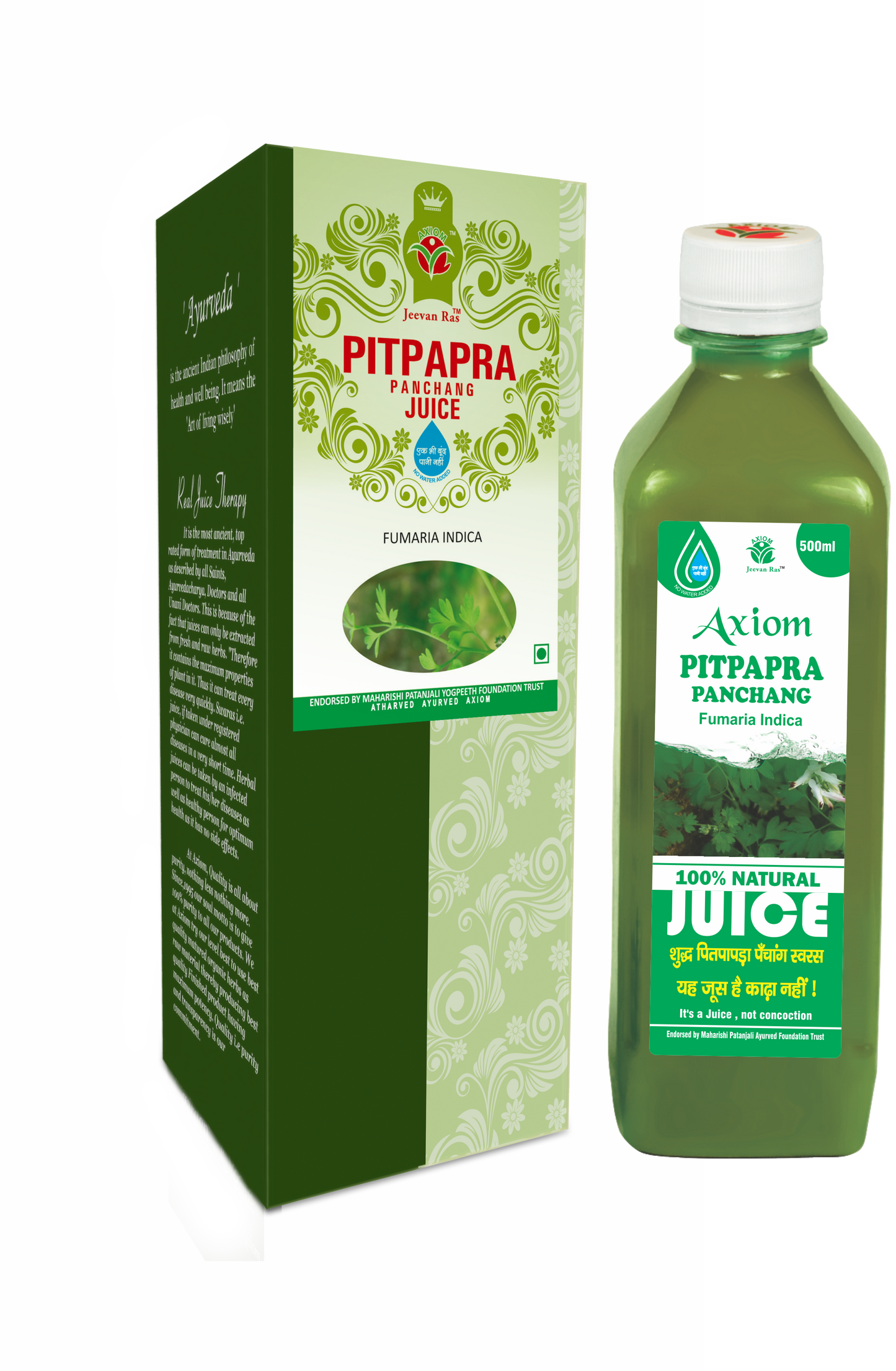 Axiom Ayurveda Pitpapra Juice 500ml