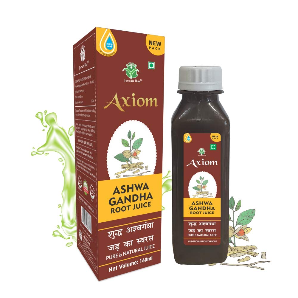 Axiom Jeevanras Ashwagandha Root Juice 160 ml