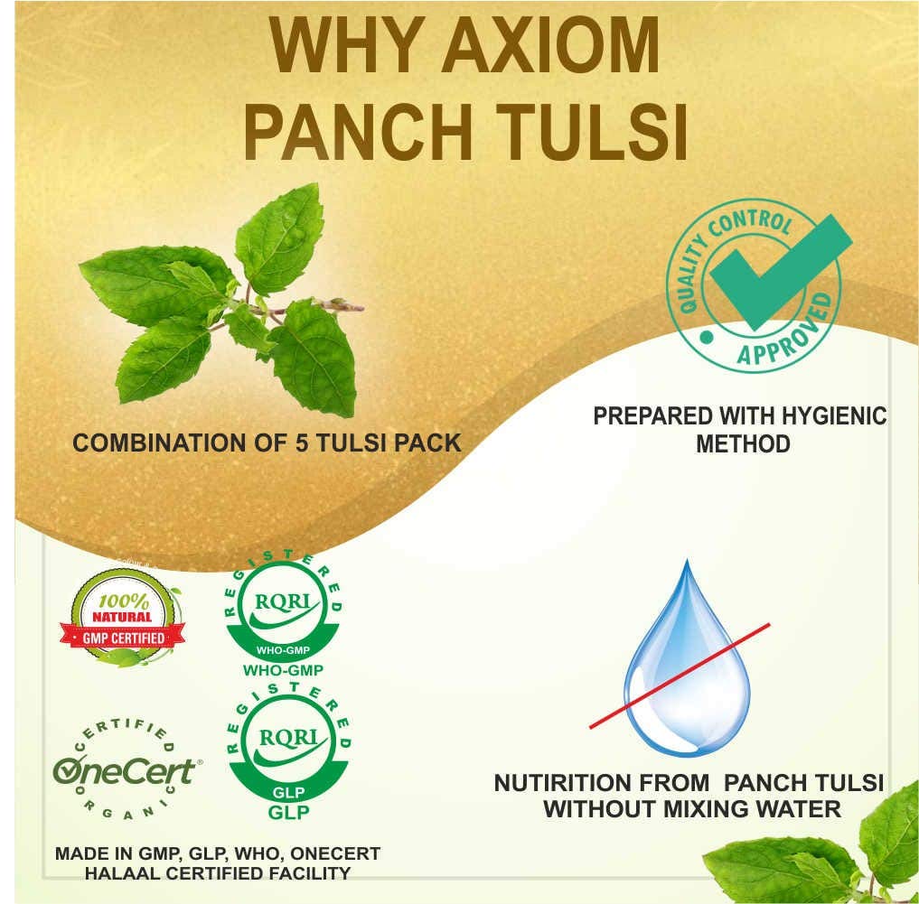 Axiom Panch Tulsi Drops 75% Extra Pack of 2