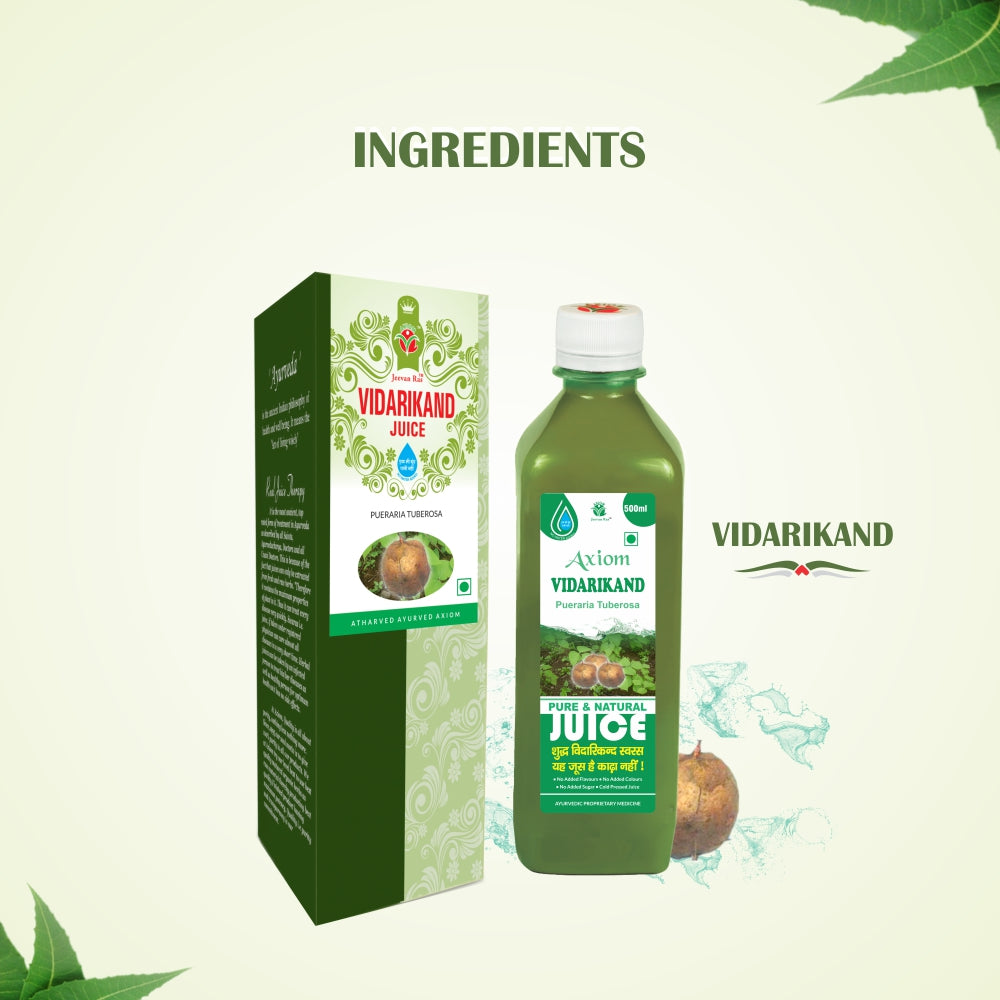After Pregnancy Tonic (Vidarikand Juice 500ml + Shatawar Juice 500ml + Neem leaf Juice 500ml)